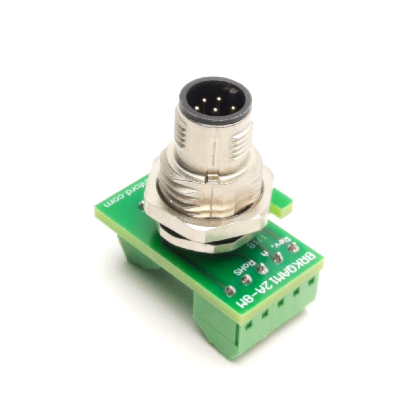 New Winford BRKQAM12A-8M-A Breakout Board, M12 8-Pin Male To Screw Terminals