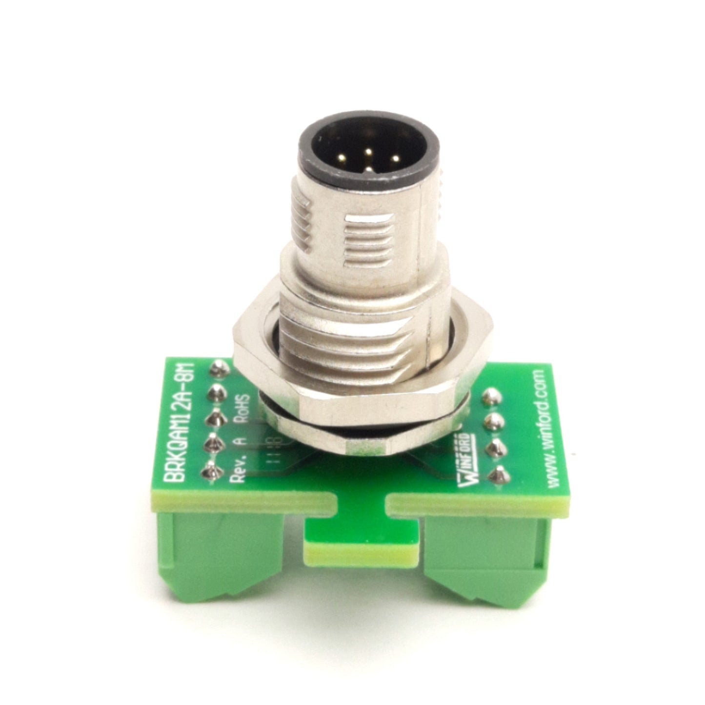 New Winford BRKQAM12A-8M-A Breakout Board, M12 8-Pin Male To Screw Terminals