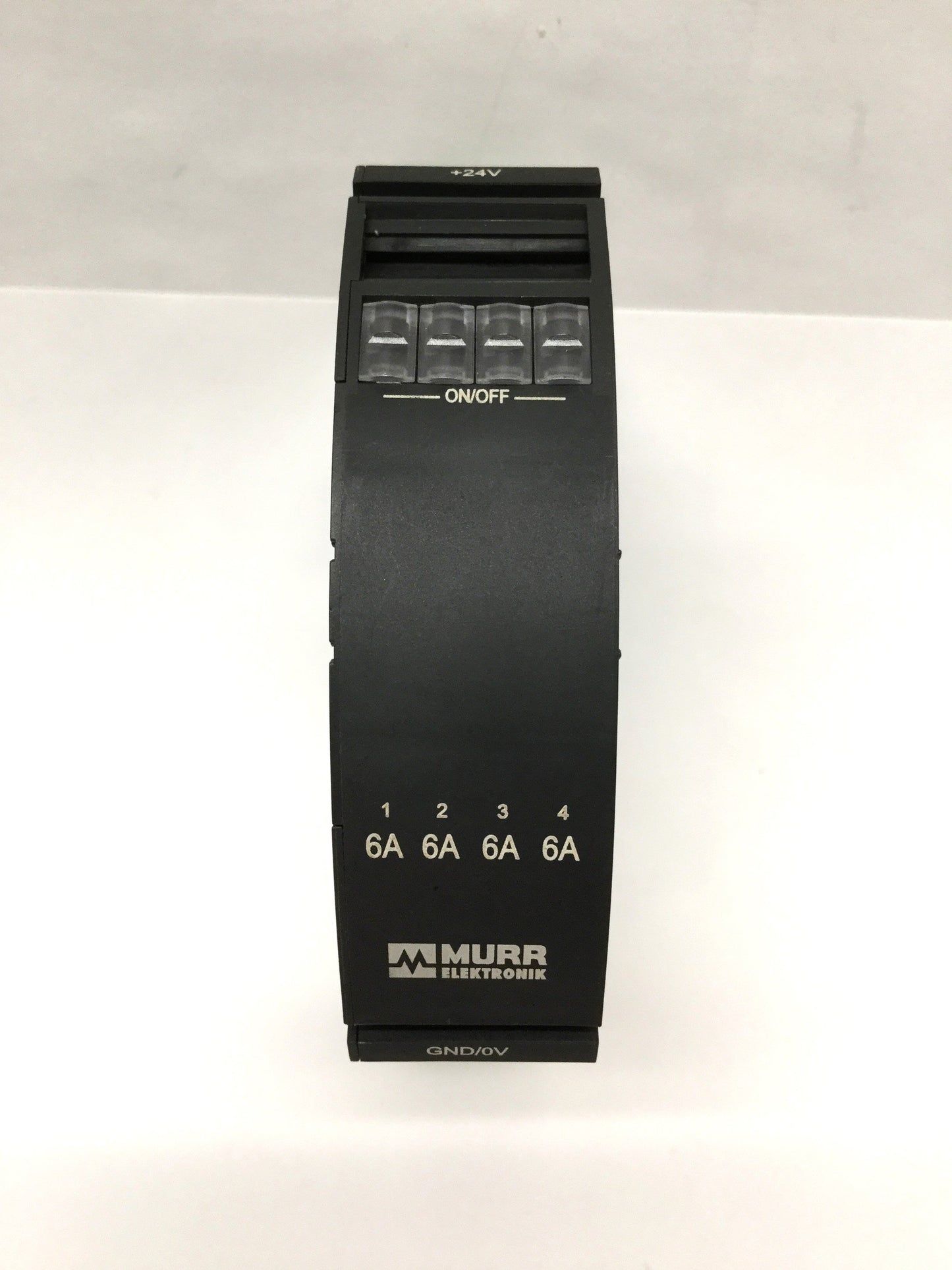 Used Murr 9000-41014-0600000 Mico Pro fix 4.6 Electronic Circuit Protector, 4-Channel
