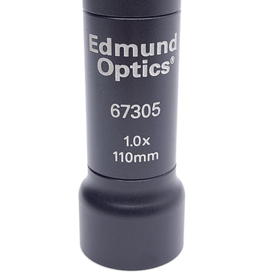 New – Open box Edmund Optics 67-305 Telecentric Lens, 1X, 110mm Working Distance, C-Mount