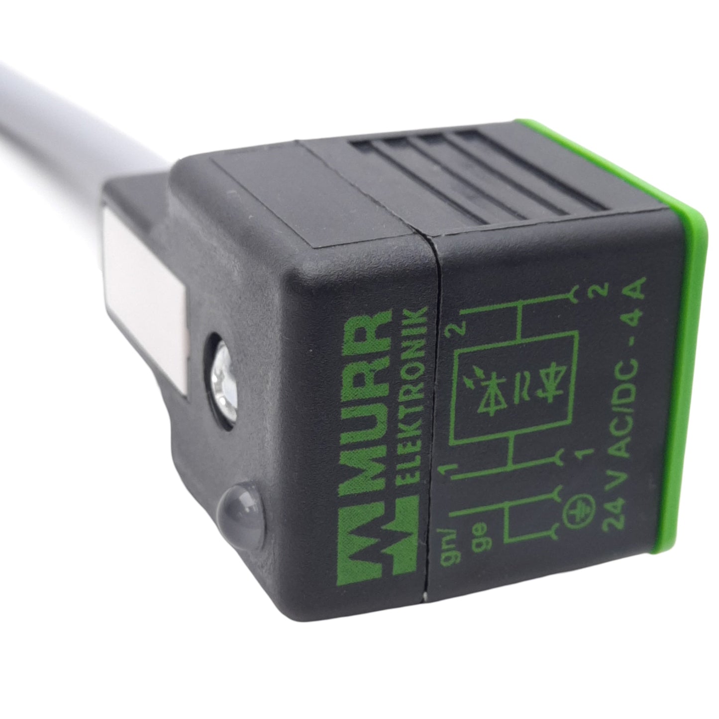 New Lot of 2 Murr Elektronik 7000-18021-2160150 MSUD Valve Plug Cable, 24VAC/DC 1.5m