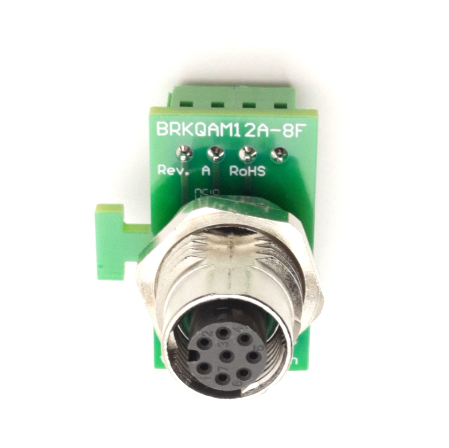 New Winford BRKQAM12A-8F-A Breakout Board, M12 8-Pin Female To Screw Terminals