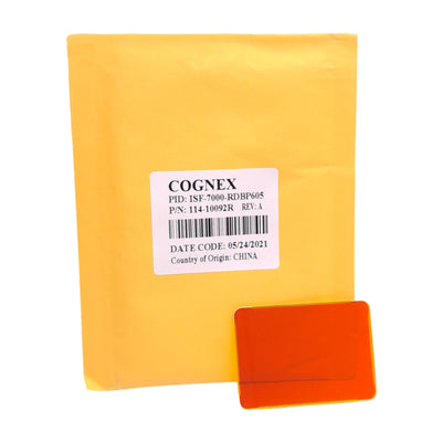 New Cognex ISF-7000-RDBP605 114-100922 Bandpass Filter, Red, For ISL-7000-RD