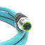 New – Open box Murr Elektronik 7700-44511-S4U0150 Ethernet Cordset M12 4-Pin M-M, D-Code, 1.5m