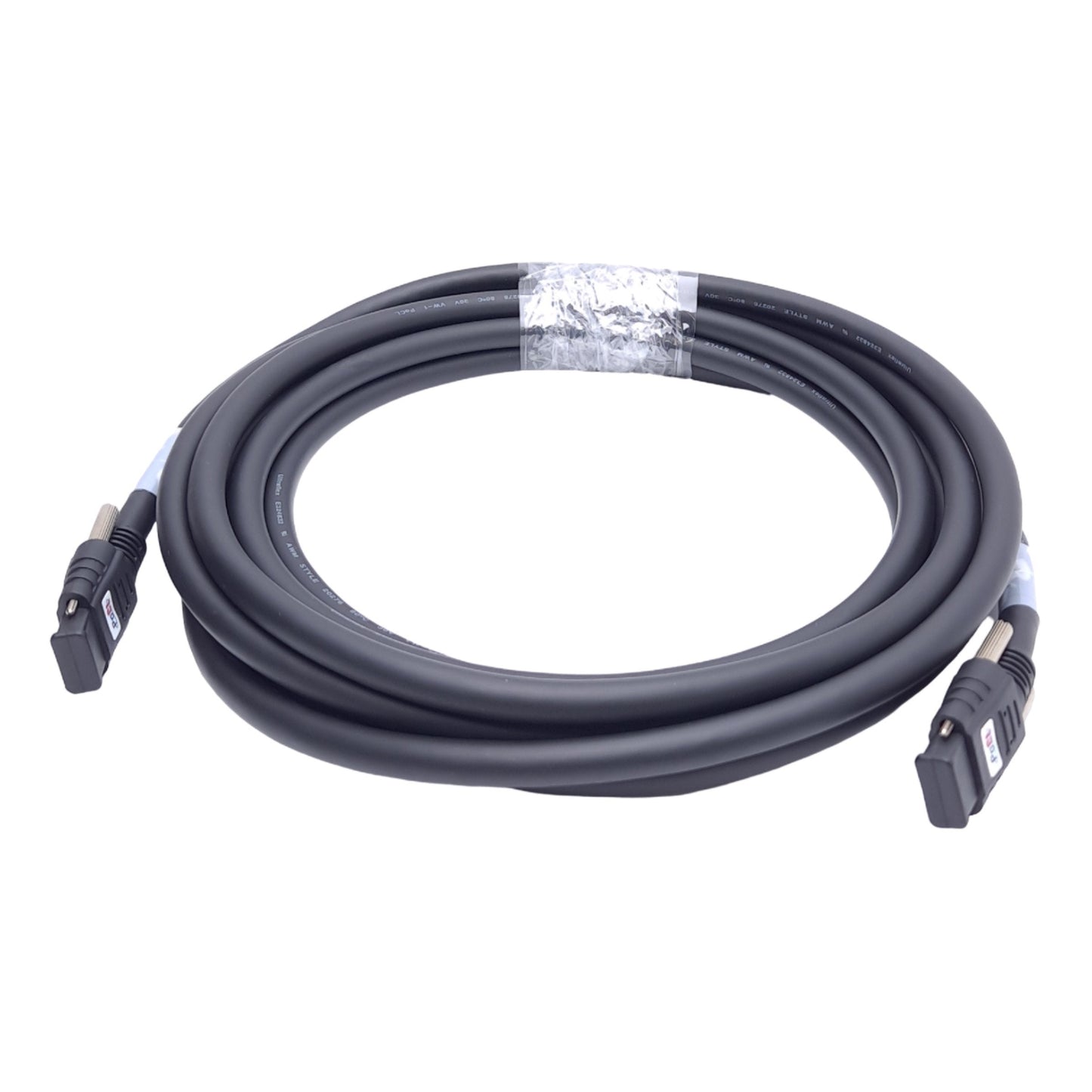 New CEI MVC-5-2-5-5M Camera Link Machine Vision Cable, 2x HDR/SDR Male, 5m Length