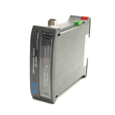 Used CCS LSS-2404 B1 Light Sequence Switch, 4-Channel, 24VDC Supply, M12 5-Pin/RJ45