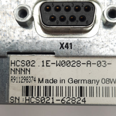 Used Rexroth HCS02.1E-W0028-A-03-NNNN + CSB01.1C-PB-ENS-NNN-L1-S-NN-FW IndraDrive
