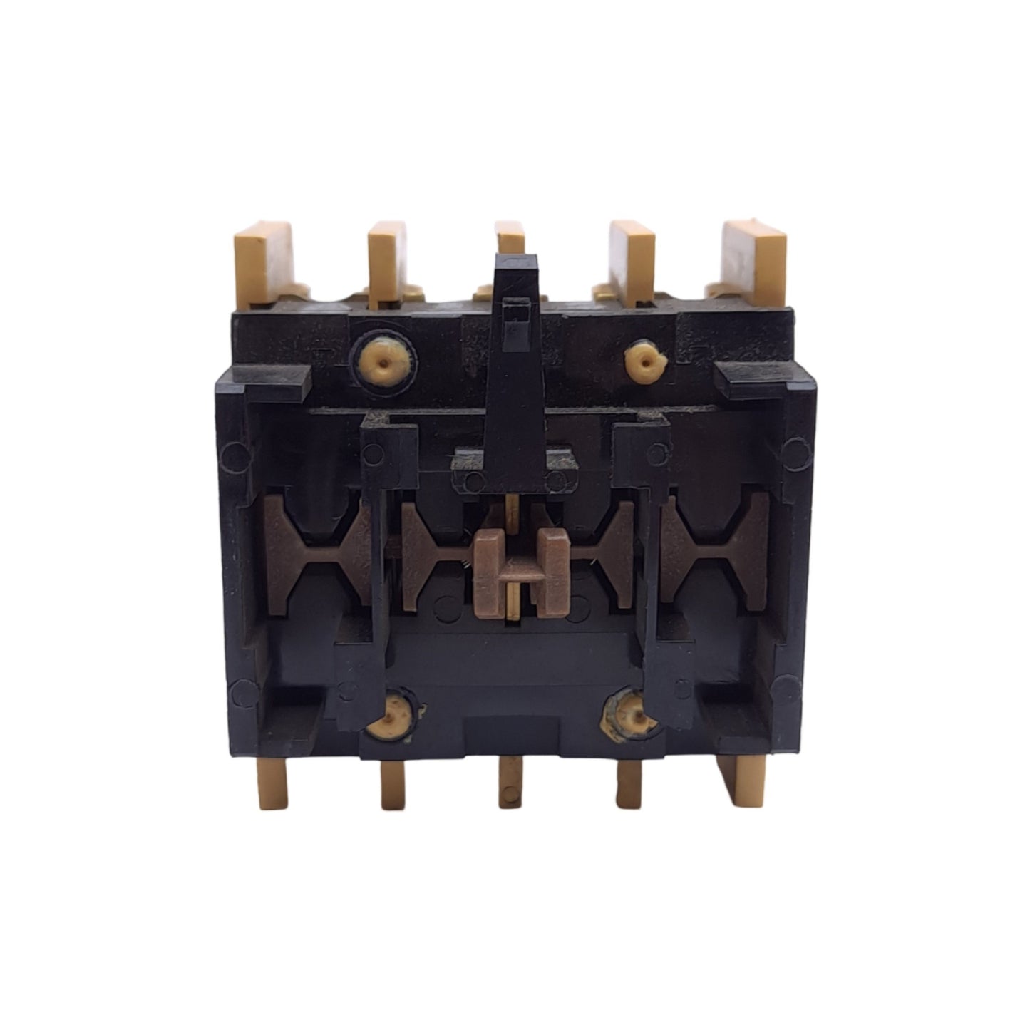 Used Allen Bradley 195-FA22 Auxiliary Contact Block, 2NO 2NC, 10A, Front Mount