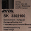 Used Rittal SK 3302100 TopTherm Wall-Mounted Enclosure Cooling Unit, 230VAC, 30-50°C