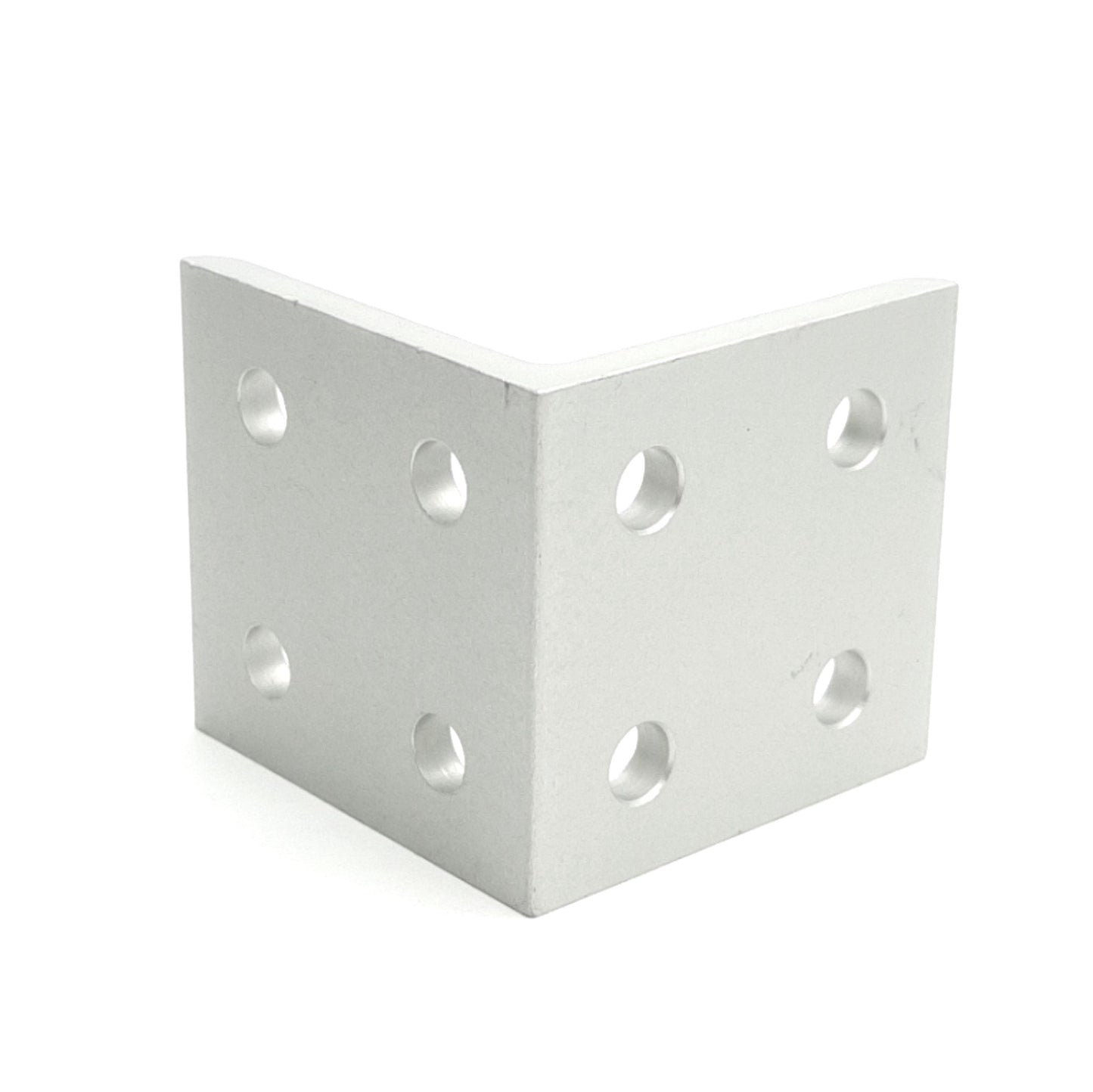 New Lot of 4 80/20 4114 Extrusion Angle Bracket 10 Series 8-Hole, 2in x 2in x 1.88in