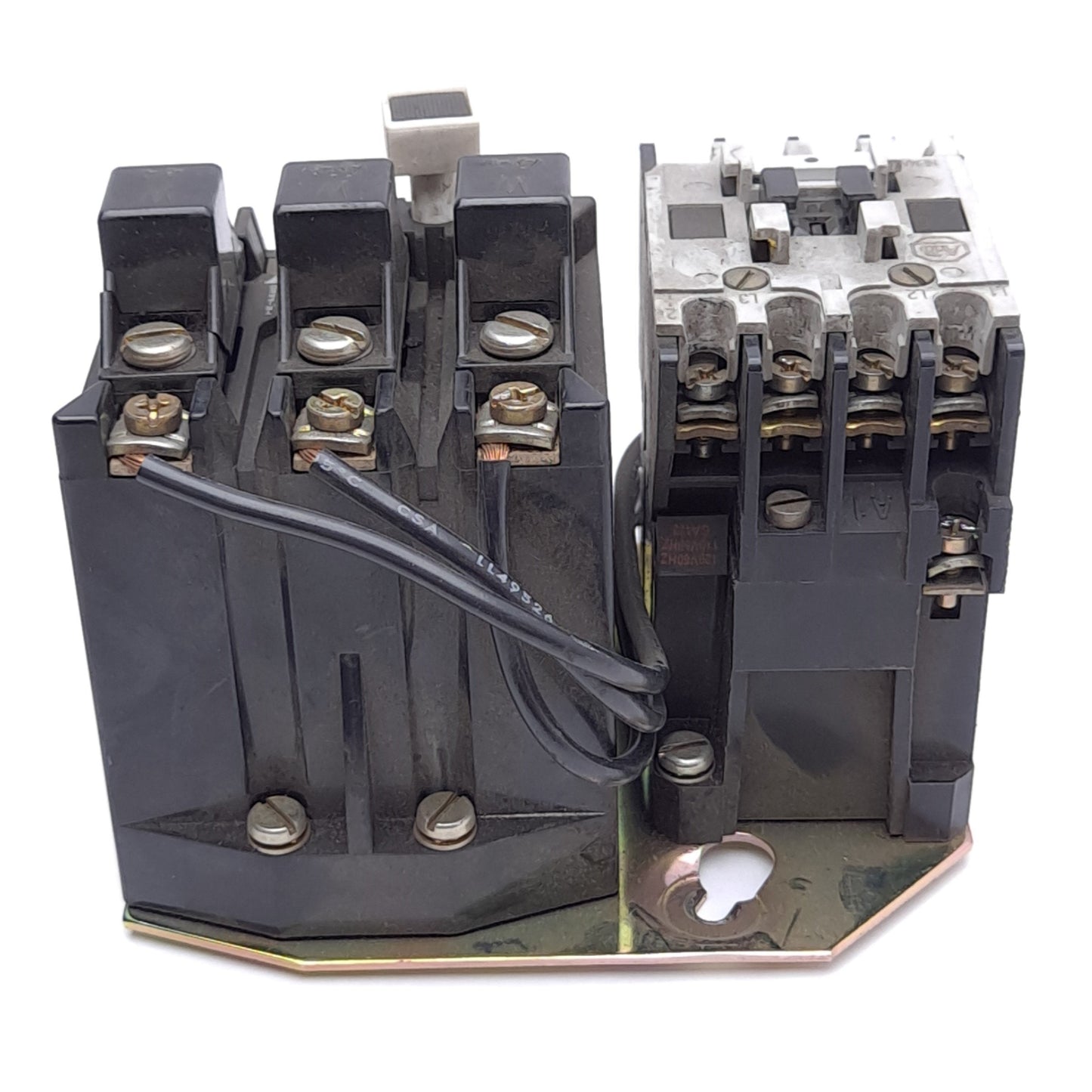 Used Allen Bradley 509-TOD Full Voltage Starter, Size 00, 120VAC Coil, 600VAC 9A