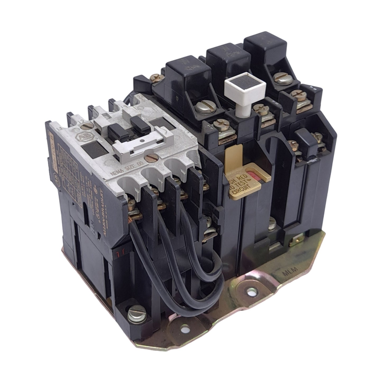 Used Allen Bradley 509-TOD Full Voltage Starter, Size 00, 120VAC Coil, 600VAC 9A