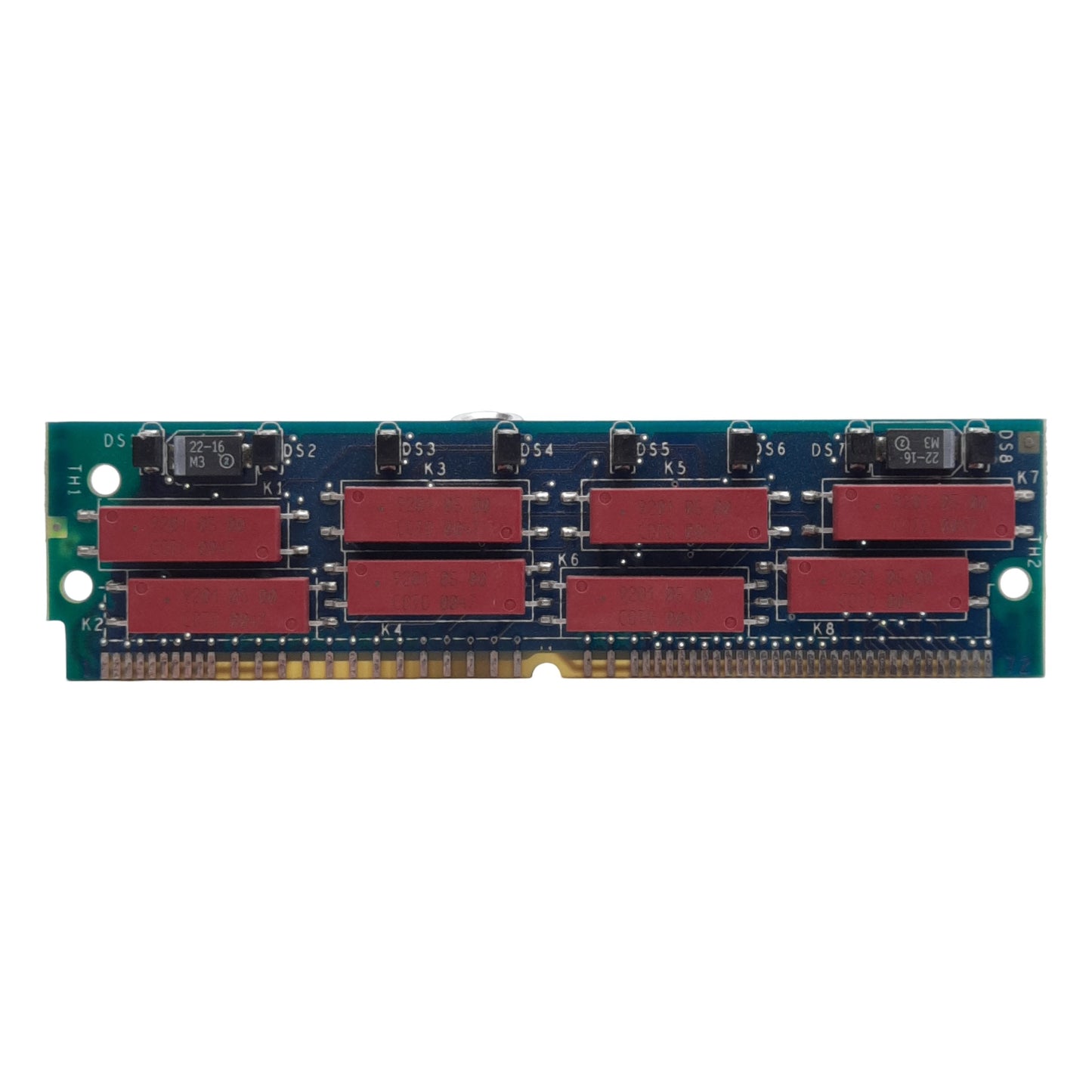 Used Parker 71-017767-01 Rev A SIM8-RELAY Digital Output Relay Module For EVM32 Board