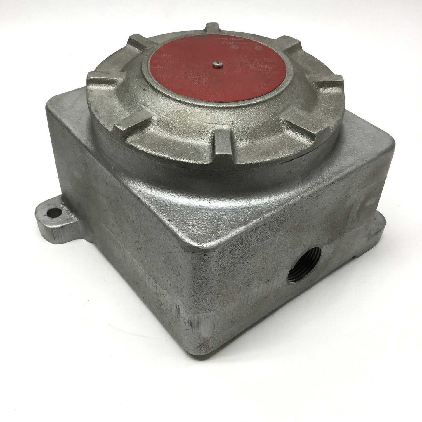 Used Crouse-Hinds GUB01 Explosion Proof Enclosure Junction Box 6.5 x 7 x 5.75"