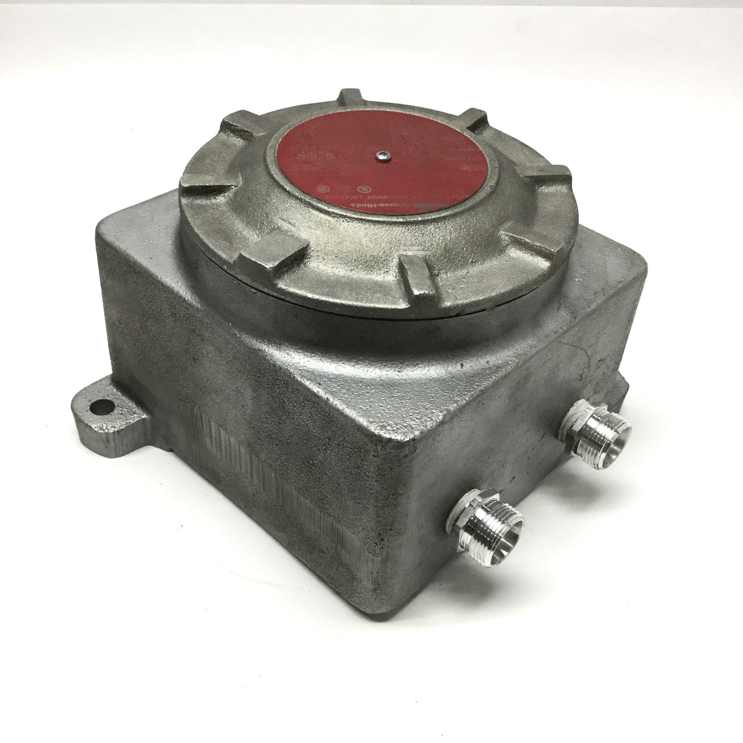 Used Crouse-Hinds GUB01 Explosion Proof Enclosure Junction Box 6.5 x 7 x 5.75"