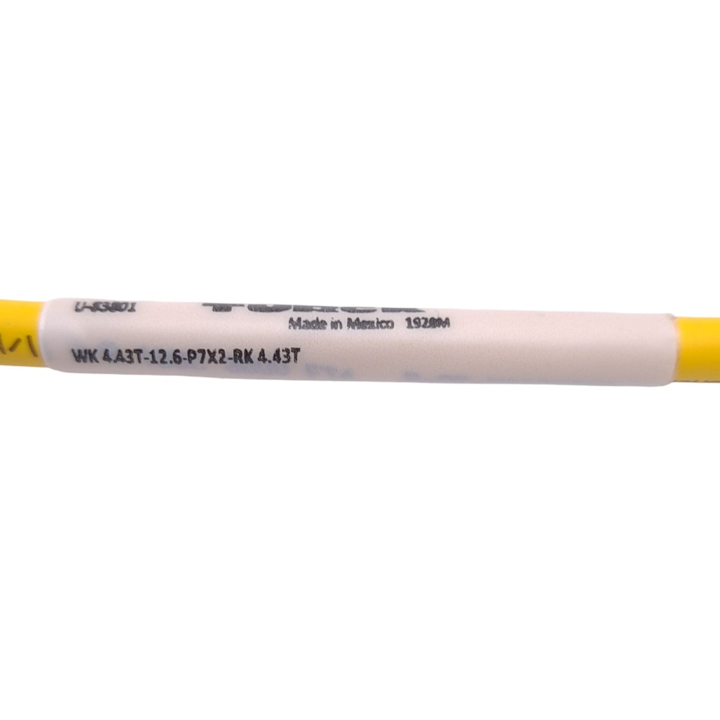 New Turck WK 4.43T-12.6-P7X2-RK 4.43T U-83801 Cordset, 2x M12 4-Pin Female, 12.6m