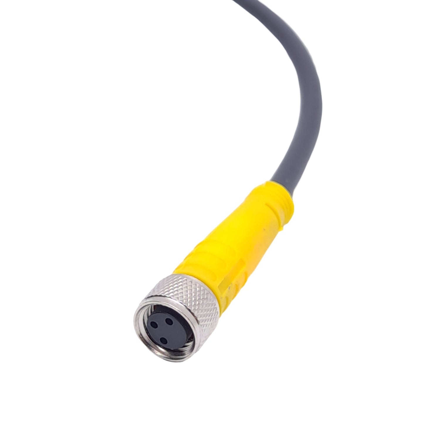 New Lot of 2 Turck PKG 3M-2/S760 U-10324 Cable, M8 3-Pin Female, 2m Length
