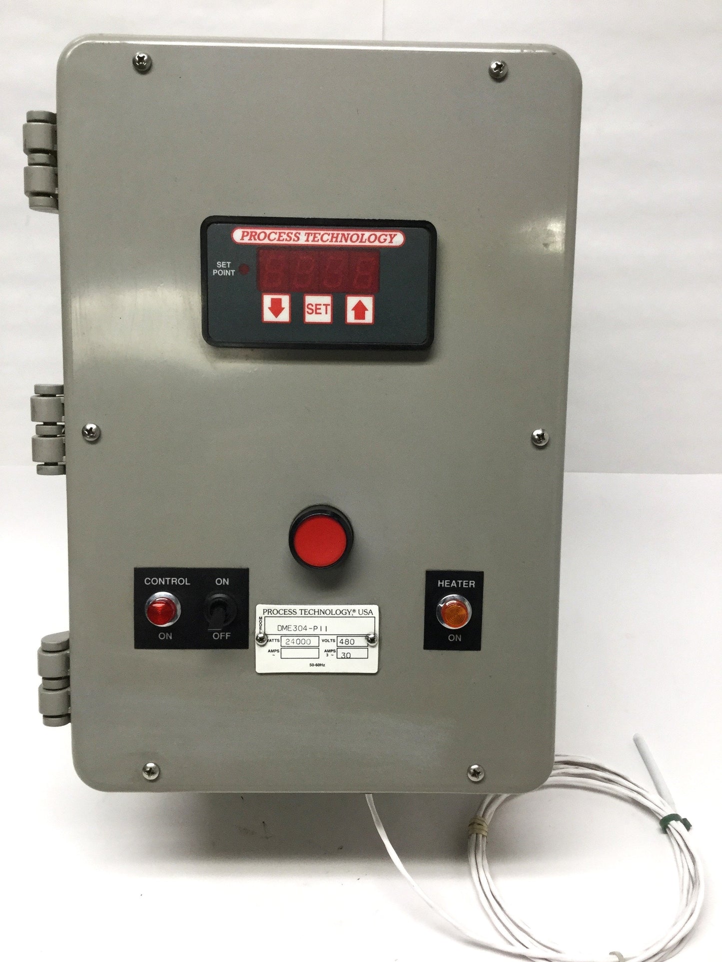 New – Open box Process Technology DME304-PII Temperature Controller, RTD Sensor 24kW 480VAC 30A