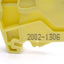 New – Open box Lot of 25 Wago 2002-1306 Terminal Block, 3-Conductor, 1-Level, DIN Rail