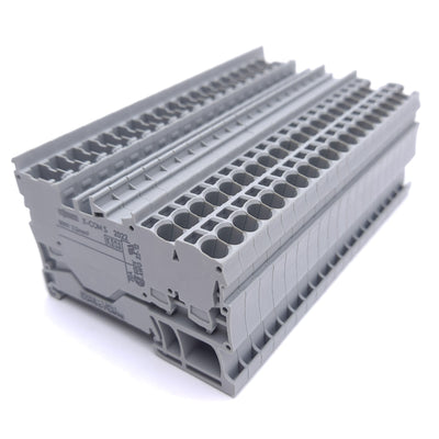 New – Open box Lot of 20 Wago 2022-1301 Terminal Block, 2-Conductor, 1-Pin, 1-Level, DIN Rail