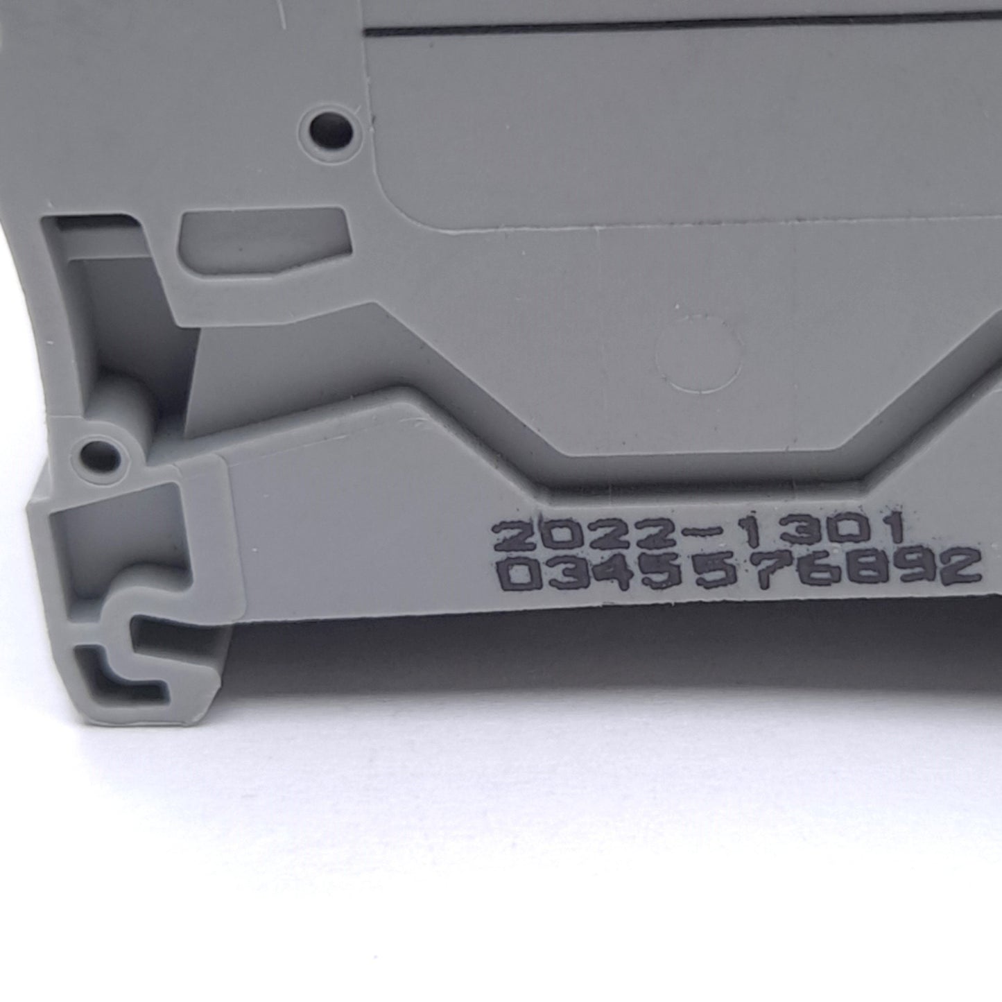 New – Open box Lot of 20 Wago 2022-1301 Terminal Block, 2-Conductor, 1-Pin, 1-Level, DIN Rail