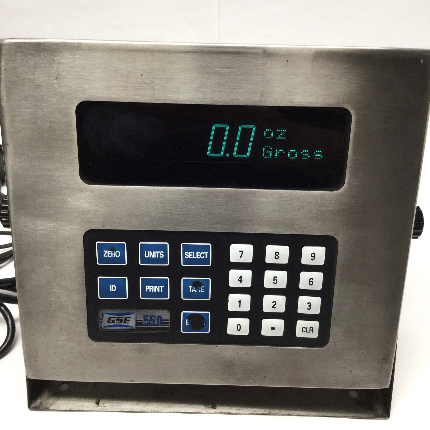 Used GSE 550 200550-00000 Programmable Digital Weight Indicator 115VAC *No Scale*