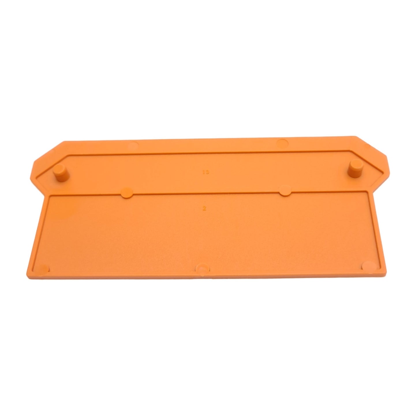 New Lot of 50 Wago 285-327 Terminal Block Separator Plate, 115mm x 50mm x 2mm