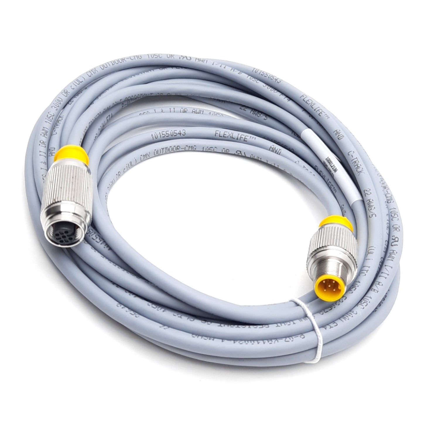 New Turck RKG4.5T-4-RSG4.5T Extension Sensor Cable M12 5-P Male-Female 4m Length