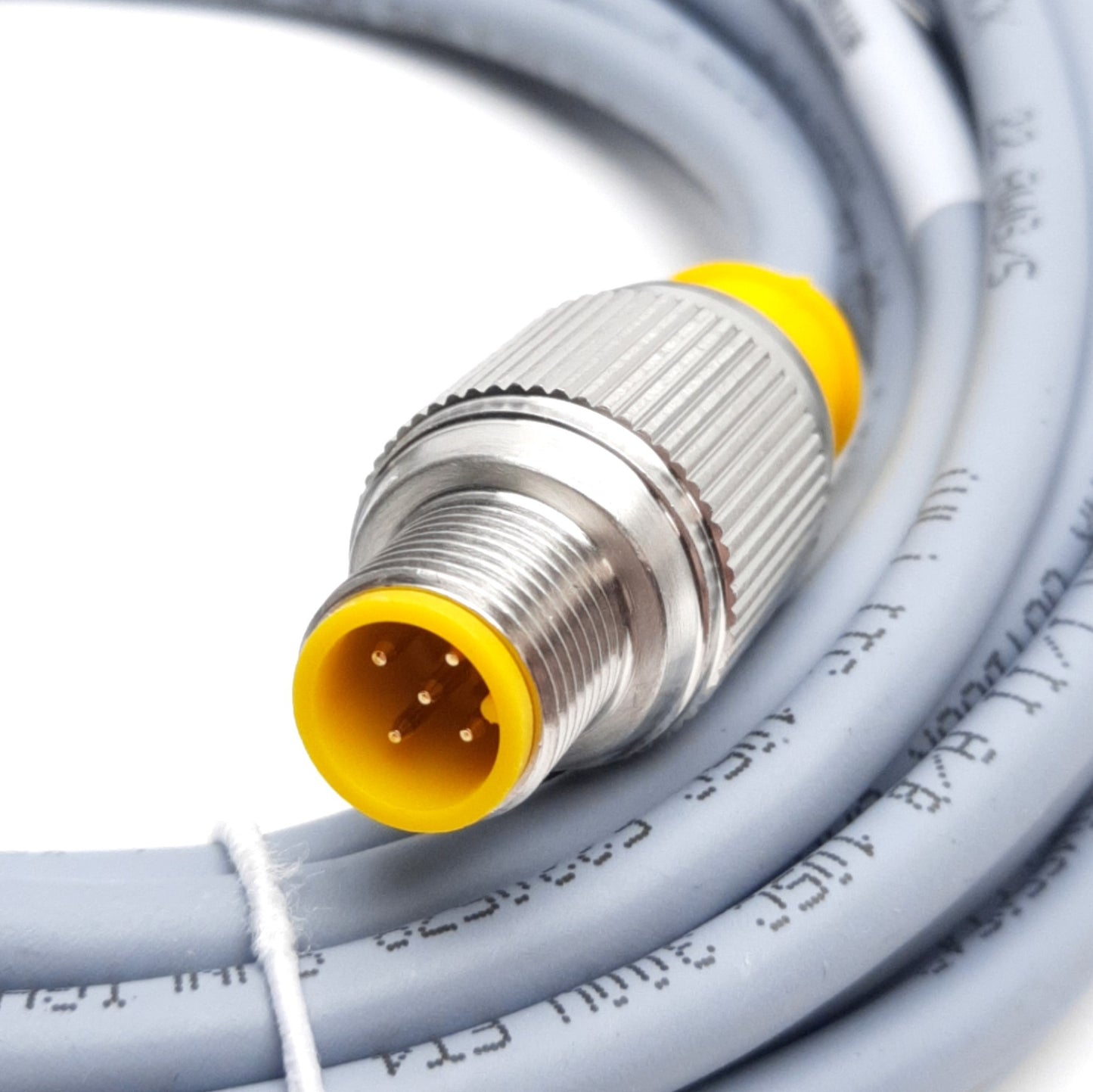 New Turck RKG4.5T-4-RSG4.5T Extension Sensor Cable M12 5-P Male-Female 4m Length