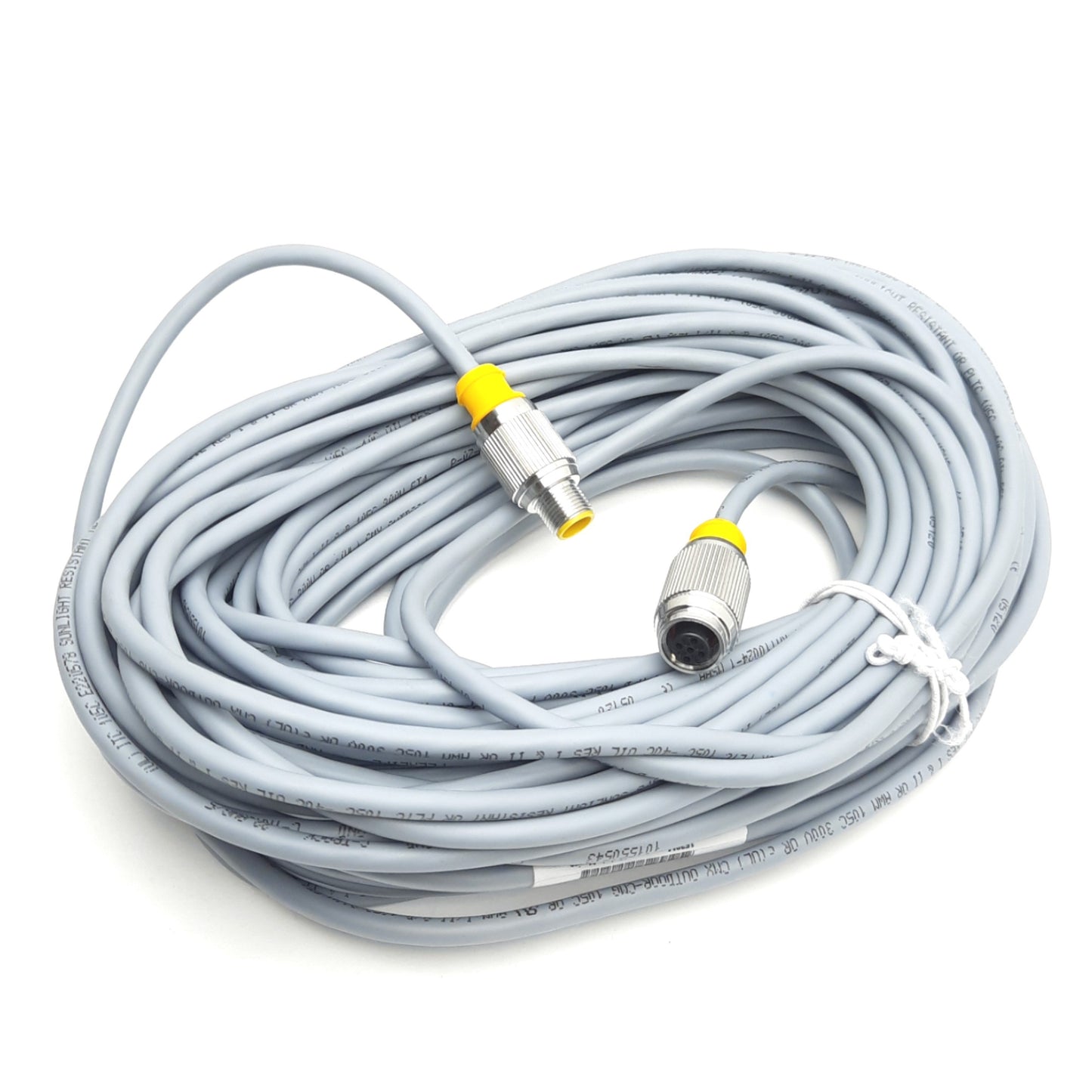 New Turck RKG4.5T-13.5-RSG4.5T Extension Cable M12 5-P Male-Female 13.5m Length