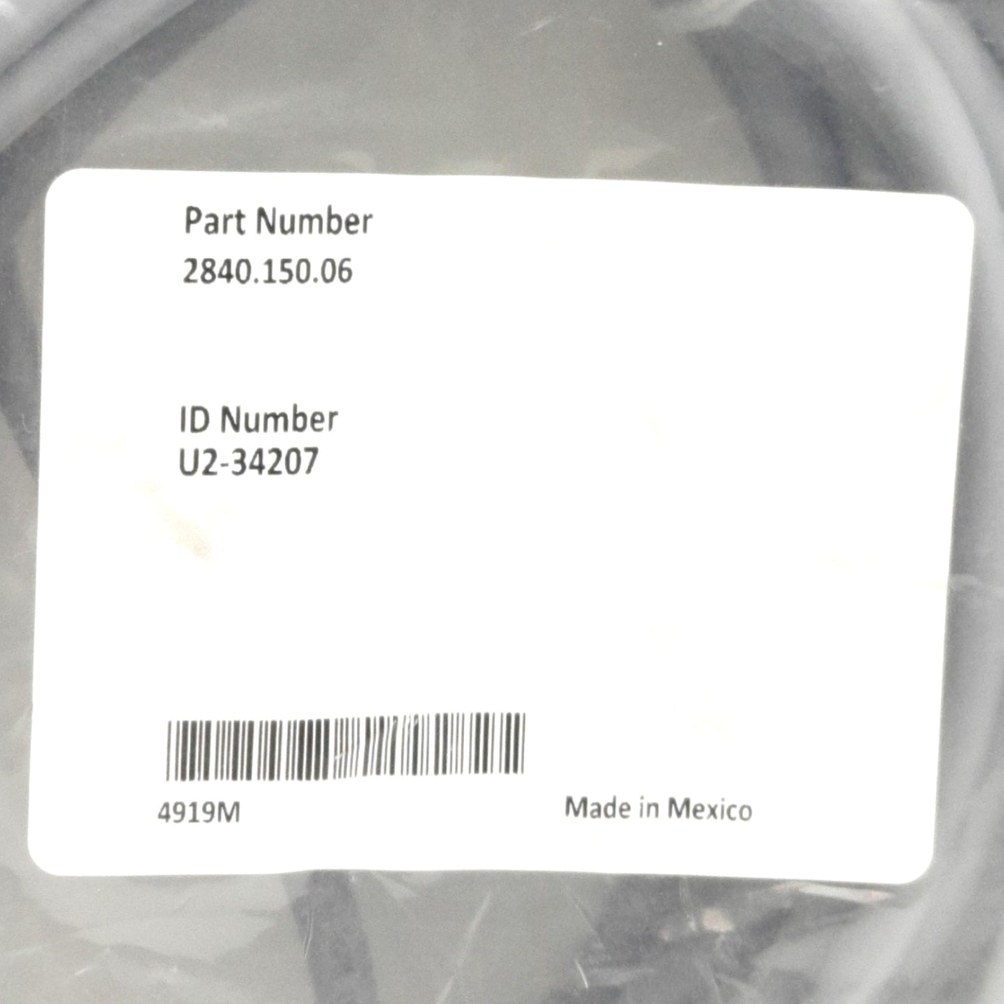 New Turck RKC 12T-17 Single End Cordset, M12 12-Pin Female To Leads, 17m Length