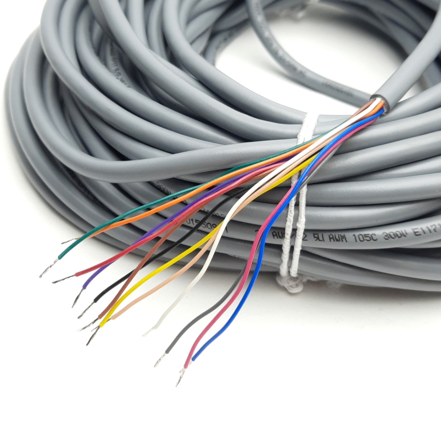 New Turck RKC 12T-17 Single End Cordset, M12 12-Pin Female To Leads, 17m Length