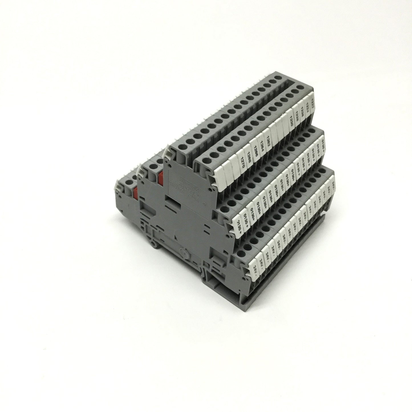 Used Lot of 16 Phoenix Contact UT 2,5-3L Multi-Level Terminal Blocks 500V 19A