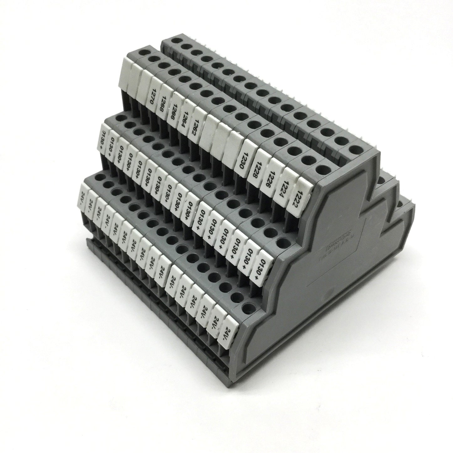 Used Lot of 16 Phoenix Contact UT 2,5-3L Multi-Level Terminal Blocks 500V 19A