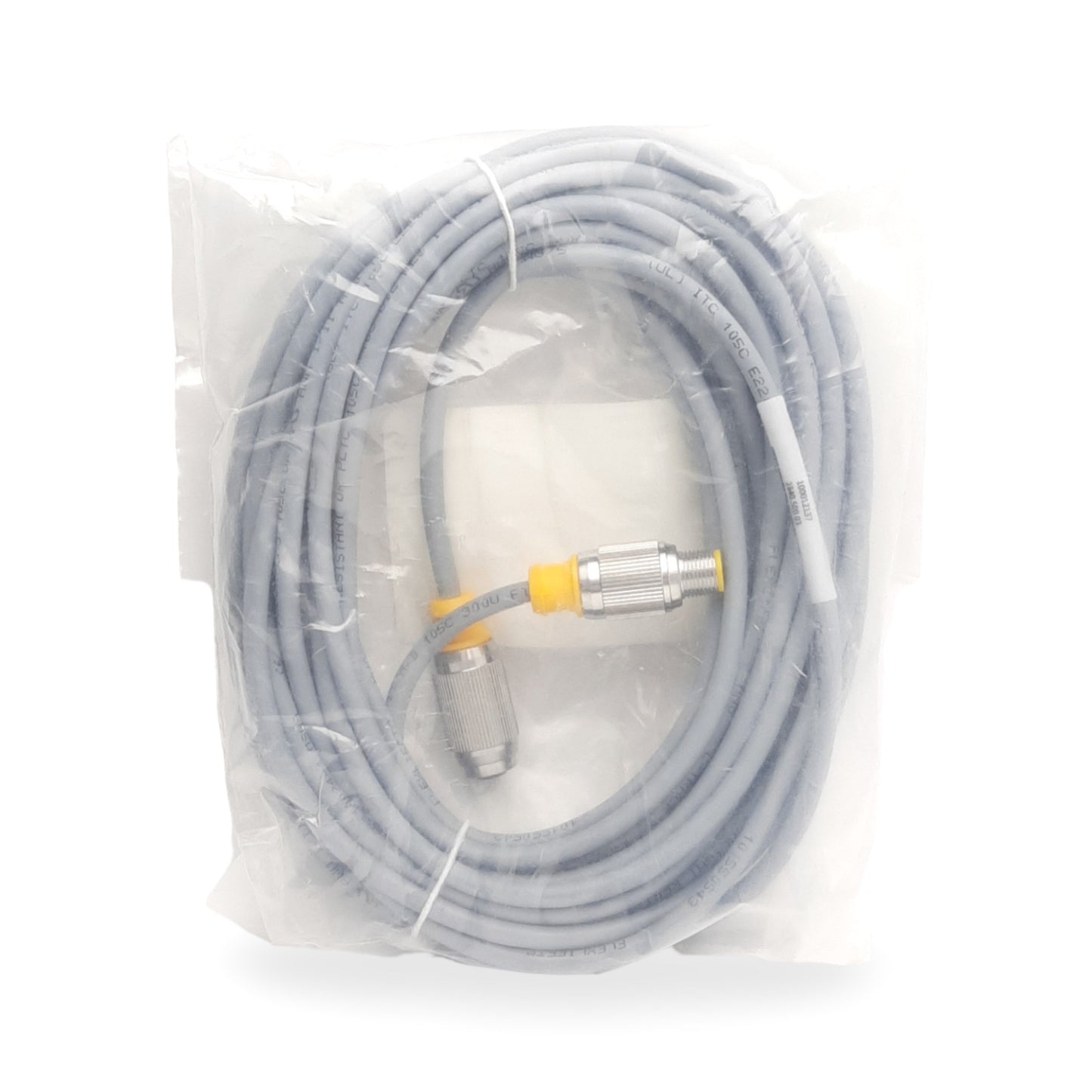New Turck RKG4.5T-7.5-RSG4.5T Extension Sensor Cable M12 5-P Male-Female 7.5m Length