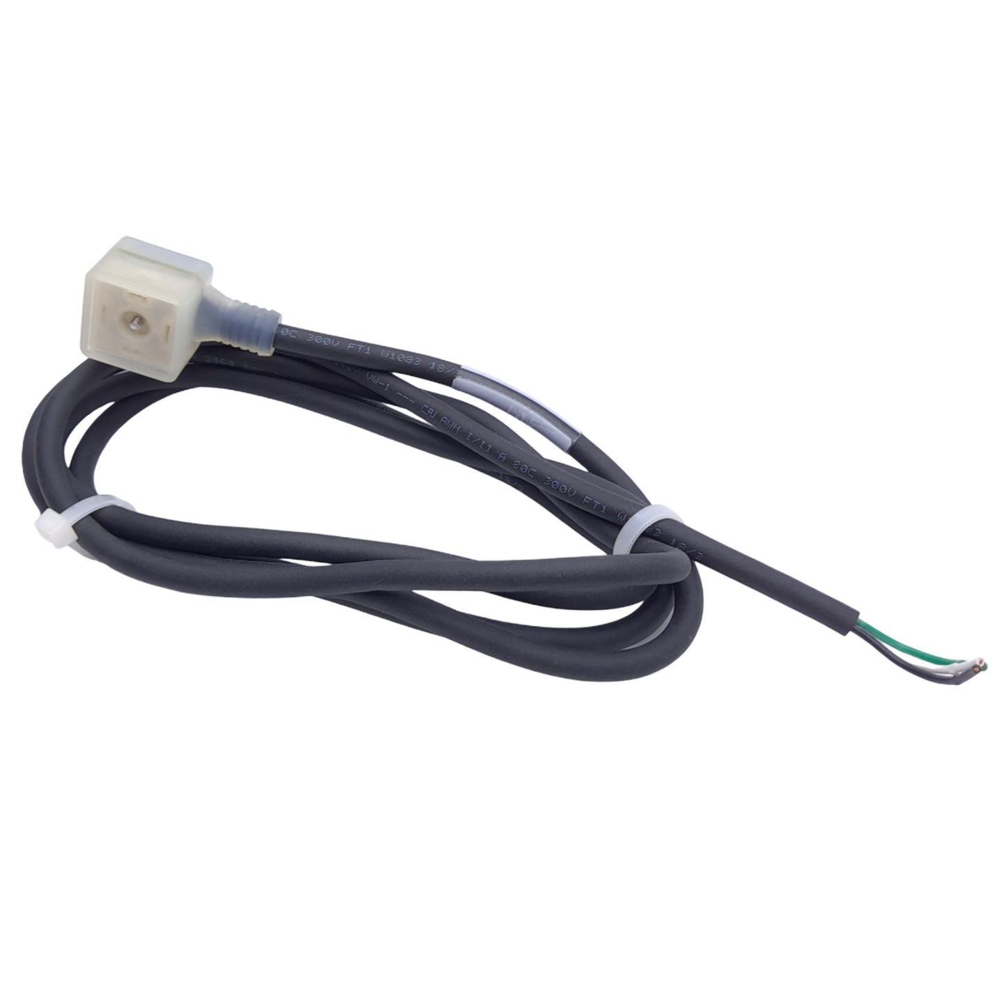 Used Canfield 5J664-251-US0 Solenoid Valve Connector, ISO DIN 43650 Form A, 6ft