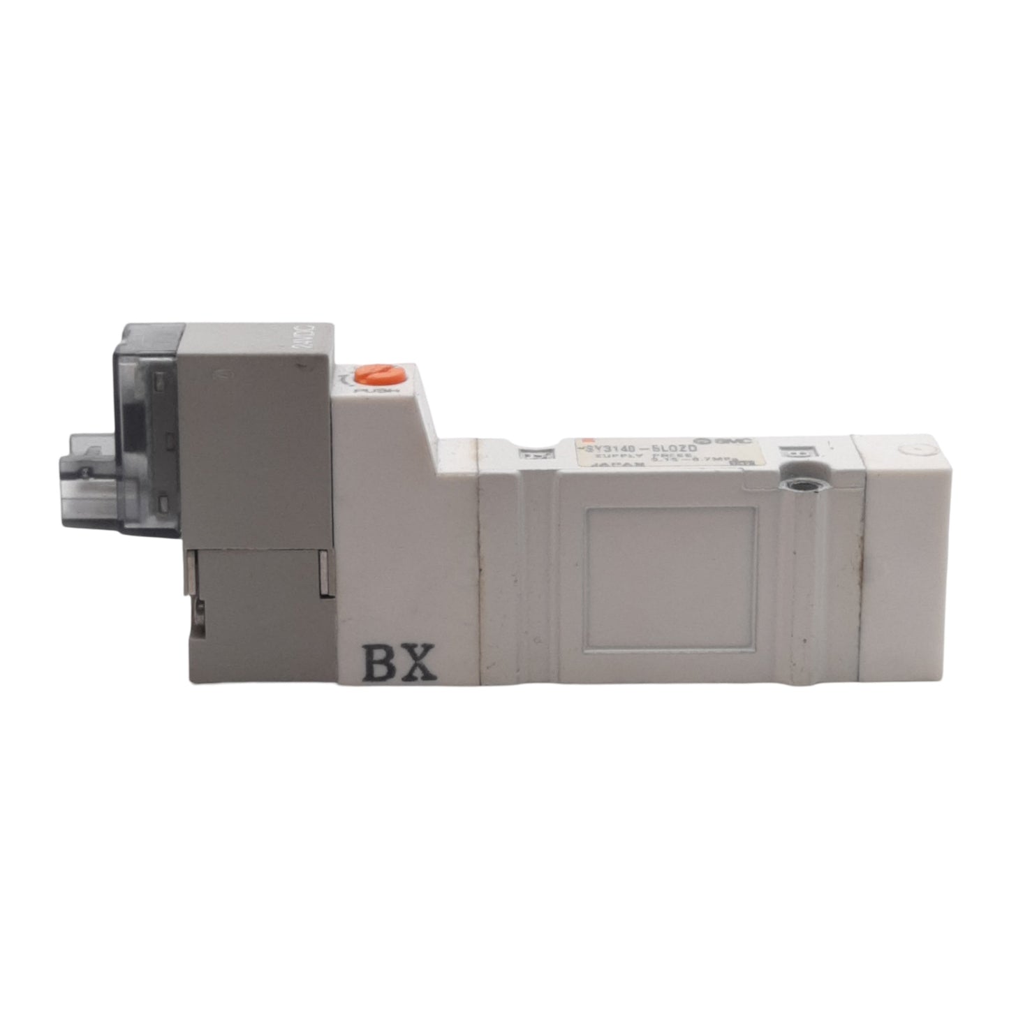 Used SMC SY3140-5LOZD Solenoid Valve, 2-Position Single, 0.15-0.7MPa, 24VDC Coil