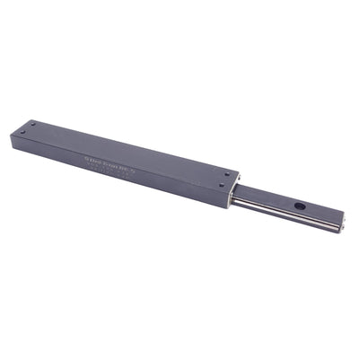 Used Del-Tron RE-5 Crossed Roller Linear Slide, 4in Travel, 104lb Load, 4-40 UNC-2B