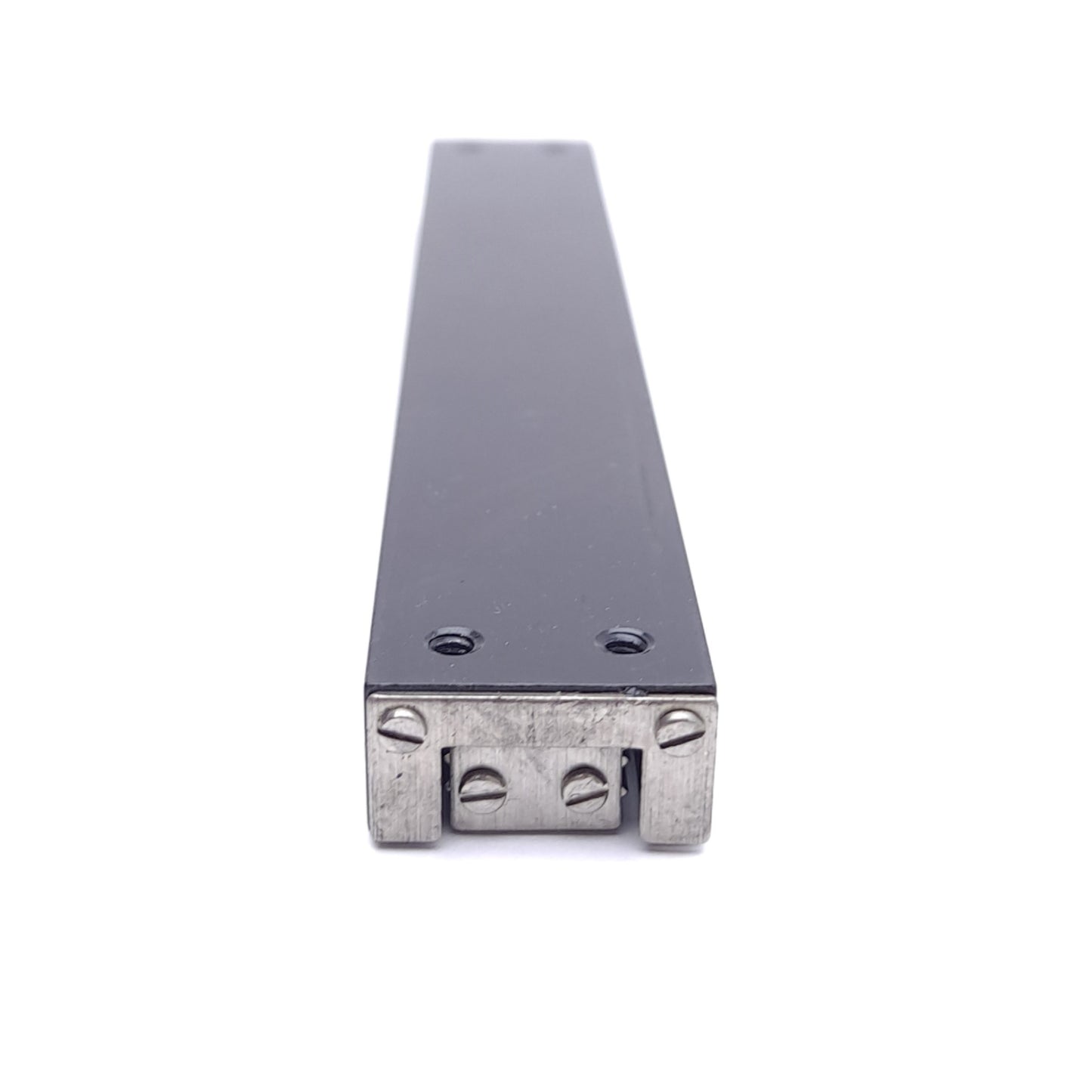 Used Del-Tron RE-5 Crossed Roller Linear Slide, 4in Travel, 104lb Load, 4-40 UNC-2B