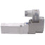 Used SMC SY5140-3DZ Solenoid Valve, 2-Position 5-Port, 0.15-0.7MPa, 110VAC Coil