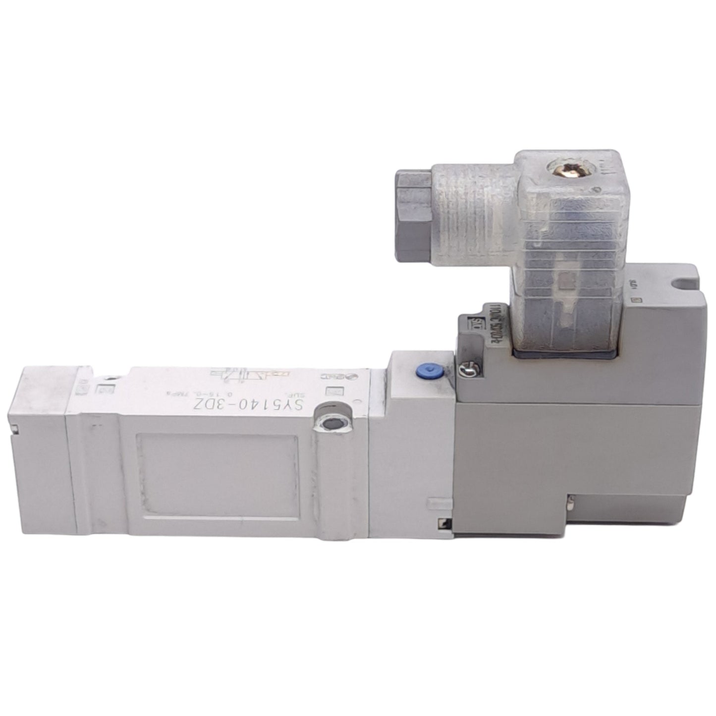 Used SMC SY5140-3DZ Solenoid Valve, 2-Position 5-Port, 0.15-0.7MPa, 110VAC Coil
