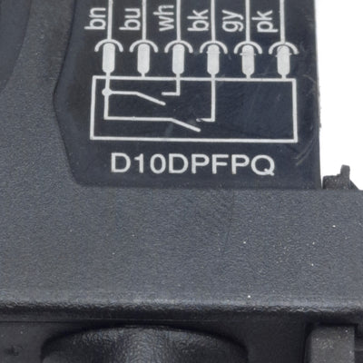 Used Banner D10DPFPQ Fiber Optic Sensor Amplifier, M8, Input 12-24VDC, Output 2-PNP