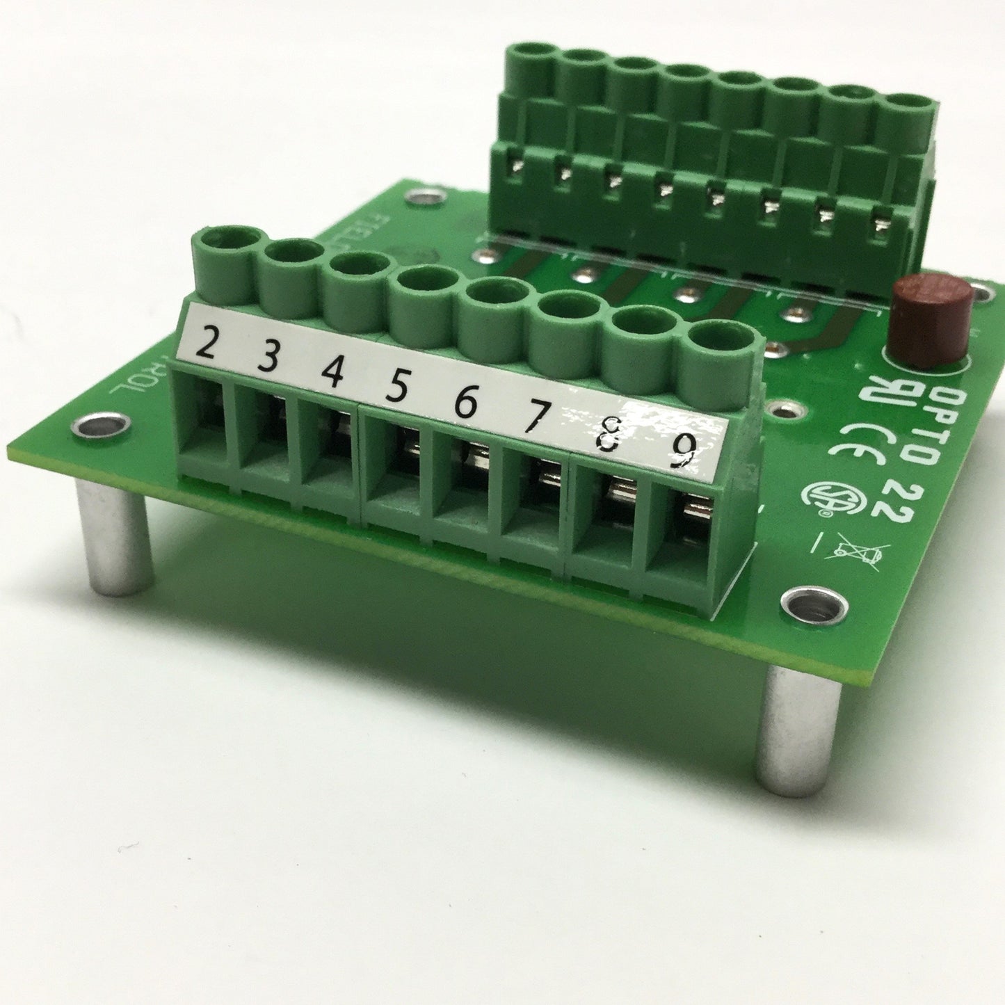 Used OPTO 22 G4PB4R G4 Output Module Mounting Rack, 4-Channel Board, 5/15/24VDC