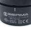 Used Werma 840.080.00 Signal Tower Stack Light Base Module, ø70mm, 240V Max