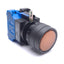Used IDEC HW1L-M1F01QD-A-24V Pushbutton, 1 NC, Momentary, Illuminated, 24VAC/DC