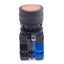 Used IDEC HW1L-M1F01QD-A-24V Pushbutton, 1 NC, Momentary, Illuminated, 24VAC/DC