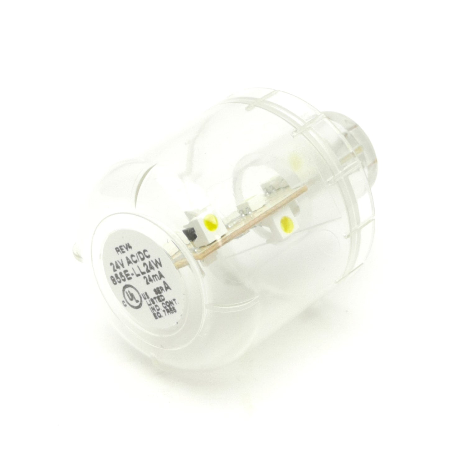 Used Allen Bradley 855E-LL24W Signal Tower Stack Light LED Module, 24V, White