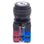Used IDEC HW1K-2BF11 Selector Switch, 2-Position, 1 NO 1 NC, Maintained, *No Key*