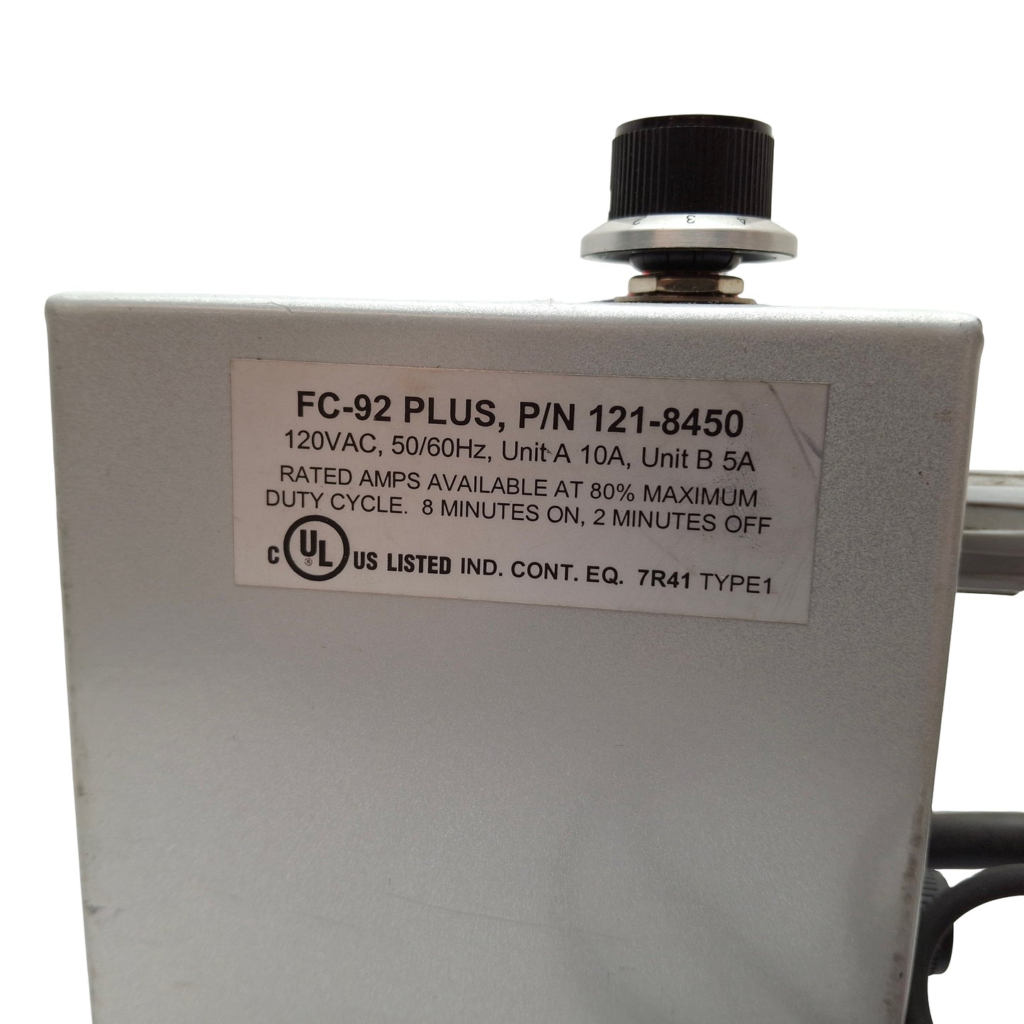 Used Rodix 121-8450 FC-92 Plus Feeder Cube Dual Controller, 120VAC In, 0-120VAC Out