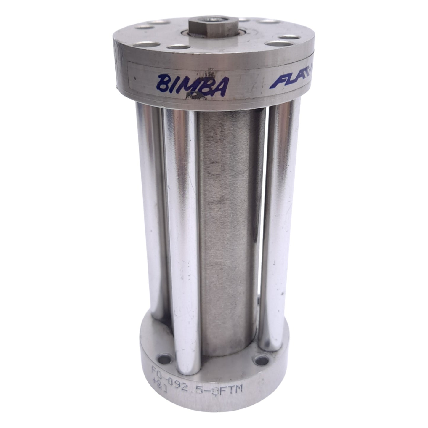 Used Bimba FO-092.5-3FTM Compact Pneumatic Cylinder, ø1-1/16" Bore, 2-1/2" Stroke